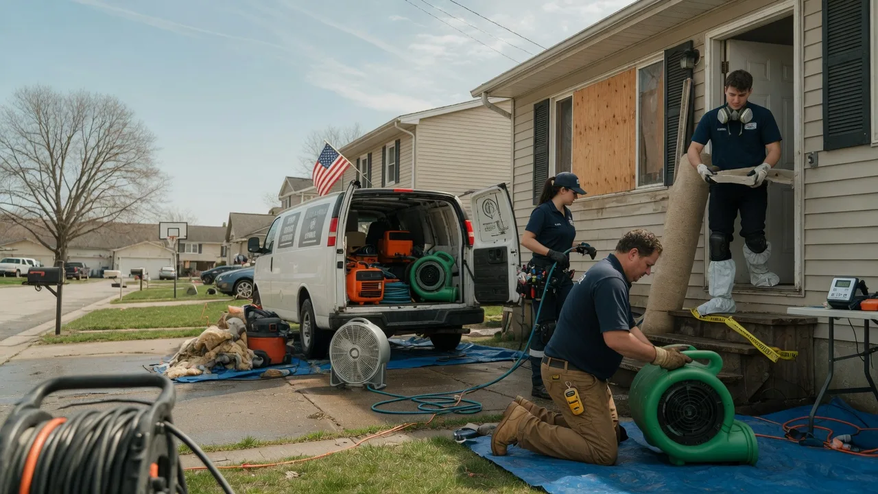 Water Damage Restoration in Bancroft, WV near me